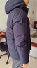 波司登（BOSIDENG）【反季】羽絨服新國標90絨男短款新升級版型高包容連帽保暖外套 暗灰漸變9M32 M 175/96A 曬單實拍圖
