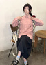 Teenie Weenie小熊女裝襯衫2025秋季新款簡(jiǎn)約大方時(shí)尚刺繡長(cháng)袖襯衫 淺粉色 XS 曬單實(shí)拍圖