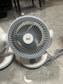 VCJ【德國品牌】空氣循環(huán)扇電風(fēng)扇家用臺式桌面節能輕音風(fēng)扇 機械旋鈕可搖頭3m線(xiàn) DQ212R 曬單實(shí)拍圖