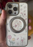 珂莉蔓適用蘋(píng)果15promax手機殼磁吸指環(huán)扣支架iphone15promax保護套皮質(zhì)高級卡通可愛(ài)女生-草莓兔嘰 曬單實(shí)拍圖