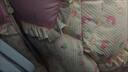 巴拉巴拉兒童羽絨連體衣寶寶男女童保暖造型萌趣可愛(ài)時(shí)尚洋氣俏皮 白紅色調00416 90 cm-充絨量91g 曬單實(shí)拍圖