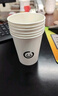 一次性耐高溫加厚紙杯商用可愛茶水杯家家用加厚紙杯 暗調(diào)陽光【250ml加厚】 1000只 曬單實(shí)拍圖