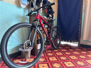 崔克（TREK）山地車 MARLIN 7 輕量升降座桿氣壓前叉油壓碟剎越野山地自行車 激情紅色/鋰灰色漸變 直郵到家 ML（建議身高173-180CM） 12速 曬單實(shí)拍圖