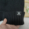 卡爾美（KELME）帽子男針織帽冬季保暖毛線(xiàn)帽運動(dòng)跑步滑雪帽騎行防風(fēng)防寒棉冷帽女 曬單實(shí)拍圖