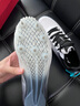 李寧（LI-NING） 釘鞋田徑短跑鞋新款輕量全掌PEBAX 體考訓(xùn)練比賽跑步跳遠(yuǎn)釘子鞋 LJJQ211-1白黑[7釘] 腳寬拍大一碼 41 曬單實(shí)拍圖