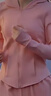 BMOI歐貨休閑運(yùn)動服套裝女春秋2025新款時尚洋氣減齡寬松跑步兩件套潮 粉色兩件套 M 曬單實(shí)拍圖