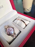 歐品客瑞士手表女士機械表時(shí)尚防水夜光名品腕表送女友老婆生日禮物 藍寶石表鏡-夜光防水-玫粉女表 曬單實(shí)拍圖