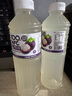 悠個100%NFC山竹汁大瓶純果汁無添加植物飲料天然低0脂848ml*2瓶整箱 曬單實拍圖
