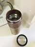 ZSR輕奢高端正宗宜興紫砂內膽保溫杯600M大容量茶水分離紫砂杯男士泡 金色百福600毫升 曬單實(shí)拍圖