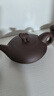 月壺茗清宜興紫砂壺純手工小茶壺紫砂茶具套裝原礦老紫泥家用泡茶壺 茶壺套裝 180ml 曬單實(shí)拍圖