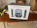 哈曼卡頓（Harman/Kardon）Soundsticks 5水晶5代無(wú)線(xiàn)藍牙桌面音響氛圍燈光家用電腦電視音箱 玄光色 曬單實(shí)拍圖