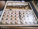 得力（deli）中國(guó)象棋套裝折疊防水棋盤(pán)棋游兒童益智娛樂(lè)親子生態(tài)原木開(kāi)學(xué)禮物 曬單實(shí)拍圖