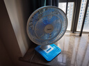 美的（Midea）臺式電風(fēng)扇七葉柔風(fēng)輕音臥室宿舍廣角遠(yuǎn)距交流定頻臺扇辦公室桌面節(jié)能省電搖頭小型電扇 FGAU40D 曬單實拍圖