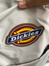 Dickies學(xué)生雙肩包DK書(shū)包背包初高中校園收納戶(hù)外旅行背包休閑帆布包 淺灰色 大包 曬單實(shí)拍圖