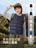 波司登（BOSIDENG）25新款輕薄羽絨服男女兒童5A抗菌90絨百搭休閑內(nèi)搭短款經(jīng)典馬甲 【店長(zhǎng)推薦】黑色8056 165 /84A 曬單實(shí)拍圖