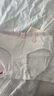 FitonTon5條裝內(nèi)褲女純棉10A抑菌女士內(nèi)褲中腰可愛少女初中生青春期三角褲 曬單實拍圖