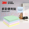 3M 便利貼 報事貼/便條紙/便簽紙/便簽本 合宜系列辦公用品 學(xué)習(xí)用品文具 四色多色便條紙 654B-4P 曬單實拍圖