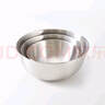 無印良品（MUJI）  不銹鋼 盆 餐具 家用揉面盆洗菜發(fā)面盆  和面盆 料理盆 銀色 L 直徑22*高9.1cm 曬單實拍圖
