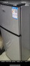 冰熊冰箱家用小型104L 迷你小冰熊雙門冷藏冷凍宿舍租房用電冰箱節(jié)能省電減霜 104L上冷凍下冷藏 減霜 曬單實(shí)拍圖
