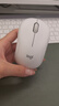 羅技（Logitech）M221 輕音鼠標 無(wú)線(xiàn)鼠標 辦公鼠標 對稱(chēng)鼠標 帶無(wú)線(xiàn)微型接收器 米白色 曬單實(shí)拍圖