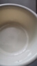 新款圓形家用洗臉盆加厚衛生間廚房洗衣洗菜洗腳宿舍泡腳盆 奶油黃 小號【直徑23CM】 曬單實(shí)拍圖