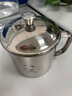 onlycook316L口杯水杯 兒童防燙水杯早餐牛奶杯 嬰幼兒飲水杯 帶蓋豬550ml 曬單實(shí)拍圖