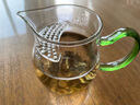 高茗 公道杯耐熱玻璃透明一體月牙過濾茶水分離杯泡茶公杯分茶器茶具 企鵝公杯【350ml】 曬單實拍圖