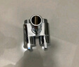 潛水艇（Submarine）黃銅雙出水角閥雙用洗衣機水龍頭一進(jìn)二出三/四雙開(kāi)雙控三通加長(cháng) 銀色【加長(cháng)款-無(wú)接頭】 曬單實(shí)拍圖