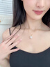 伊燦環(huán)繞設計滿(mǎn)鉆仿珍珠吊墜項鏈女精致獨特頸鏈2025新款高級感鎖骨鏈 環(huán)繞設計滿(mǎn)鉆珍珠項鏈 曬單實(shí)拍圖