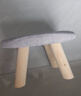 全品屋小凳子家用矮凳創(chuàng  )意軟座沙發(fā)凳圓敦凳板凳客廳門(mén)口換鞋凳坐凳 【促銷(xiāo)款】灰色 方凳 曬單實(shí)拍圖