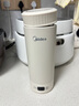美的（Midea）便攜式電熱水杯 電熱水壺 保溫?zé)?350ml迷你便攜式旅行出差 智能恒溫加熱杯 316L不銹鋼無異味 0.35L 【精準(zhǔn)控溫】MK-DB35X22 曬單實拍圖