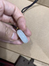 漫畔石和田玉吊墜平安扣白玉男女款玉墜天然羊脂玉掛墜玉石項鏈生日禮物 平安扣吊墜 直徑約25mm(女士款) 曬單實(shí)拍圖
