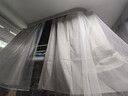 德雙曼u型滑軌道床簾大學(xué)生宿舍床簾上鋪一體式蚊帳強遮光支架護隱私簾 [暮光米]簾子+帳紗+升降支架 曬單實(shí)拍圖