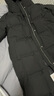 波司登（BOSIDENG）【反季】羽絨服鵝絨女長(cháng)款連帽新國標90絨商場(chǎng)同款寬松休閑外套 【店長(cháng)推薦】黑色8056 XS 155/80A 體重約100斤以?xún)?曬單實(shí)拍圖