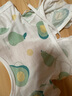 貝瑞加（Babyprints）新生兒半背衣2件裝初生男女寶寶短袖上衣夏季嬰兒衣服純棉 綠52 曬單實拍圖