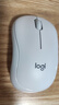 羅技（Logitech）M221 輕音鼠標 無線鼠標 辦公鼠標 對稱鼠標 帶無線微型接收器 米白色 曬單實拍圖