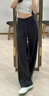 lululemon丨Throwback Still 女士運(yùn)動(dòng)長褲 常規(guī)版型 LW5EFPS 石墨灰 S /6 曬單實(shí)拍圖