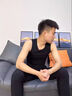 貓人（MiiOW）100%純棉無(wú)痕男士背心圓領(lǐng)內衣寬肩無(wú)袖超薄夏季涼爽坎肩內搭打底 白色 【棉無(wú)痕款】 2XL 【145~160斤修身】 曬單實(shí)拍圖