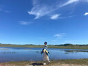 oein波西米亞披肩民族風(fēng)斗篷配飾女針織外搭新疆西藏云南川西旅行穿搭 孔雀藍(lán) 孔雀藍(lán)+耳飾+額鏈 曬單實(shí)拍圖