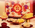 元朗餅干禮盒零食大禮包 雞蛋卷曲奇糕點(diǎn)心零食品 廣東特產(chǎn)送禮1880g 曬單實(shí)拍圖