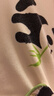 國風(fēng)水墨畫(huà)睡衣女夏季云朵棉少女清新短袖長(cháng)褲潮流外穿家居服套裝 D.M-82短長(cháng)熊貓與竹開(kāi)衫 L 曬單實(shí)拍圖