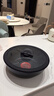 特福（Tefal）鍋具套裝百變鍋鑄鋁紅心可拆卸煎炒鍋六件套黑美人【帶硅膠鏟】 曬單實(shí)拍圖