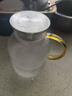 京東京造 涼水壺 高硼硅玻璃茶水分離耐熱耐高溫冷水壺泡茶杯大容量1.8L 曬單實(shí)拍圖