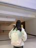 星昔小清新雙肩包女生2025背包大容量撞色初高中大學(xué)生旅游書(shū)包電腦包 粉配綠 曬單實(shí)拍圖