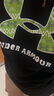 安德瑪（Under Armour）男女童圓領(lǐng)短袖T恤舒適休閑百搭短袖童裝上衣252320315 黑色 160 曬單實(shí)拍圖