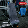 健身運(yùn)動(dòng)鋪巾男多功能吸汗速干毛巾健身房器械墊巾健身擦汗巾制作 【深灰色】健身毛巾墊 165g （40*95cm）尺寸 曬單實(shí)拍圖