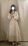 卡伊莎新中式國風(fēng)馬面裙女春秋2025新款高級感小個(gè)子高腰顯瘦漢服長裙子 上衣+裙子 M 曬單實(shí)拍圖