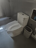 九牧（JOMOO）11396-2-1/41KB-1抗菌一級水效坐便器虹吸式節(jié)水連體馬桶400坑距 曬單實(shí)拍圖