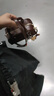 CinvaiKrose【趙昭儀同款】包包女包2025新款保齡球斜挎包生日七夕情人節(jié)禮物 咖啡色【送女友老婆女生禮物走心】 曬單實(shí)拍圖
