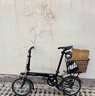 季駱森自行車(chē)車(chē)籃山地車(chē)加粗后置車(chē)座折疊車(chē)籃子腳踏車(chē)后座車(chē)筐架載人 車(chē)籃-加大加厚加粗 曬單實(shí)拍圖